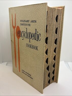 Vintage 1966 CULINARY ARTS INSTITUTE ENCYCLOPEDIC COOKBOOK Ruth Berolzheimer